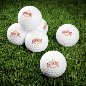 MACFARLANE - Golf Balls, 6pcs
