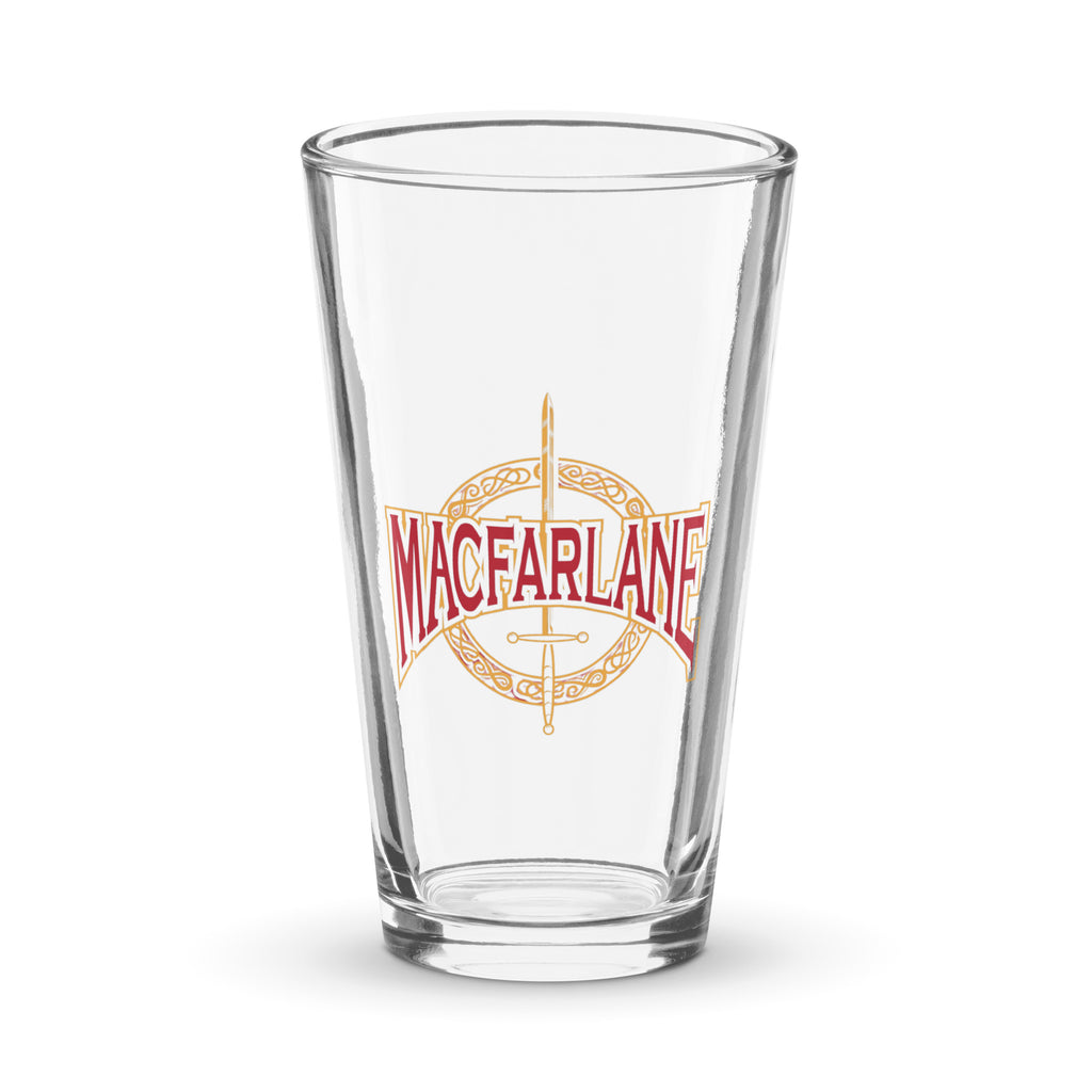 MACFARLANE - Shaker pint glass (16OZ)
