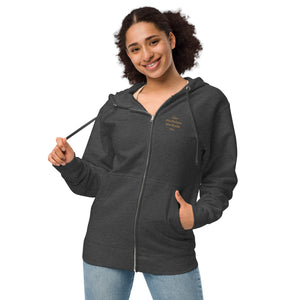 MACFARLANE - Unisex fleece zip up hoodie
