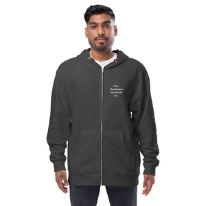 MACFARLANE'S LANTERN - Unisex fleece zip up hoodie