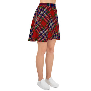 MACFARLANE - DRESS (RED) TARTAN - Skater Skirt