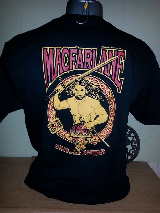 MACFARLANE WARRIOR - T-Shirt (SIZE S, M, XL)