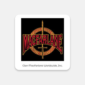 MACFARLANE - Cork Back Coaster