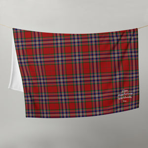 MACFARLANE - DRESS (RED) TARTAN - Throw Blanket