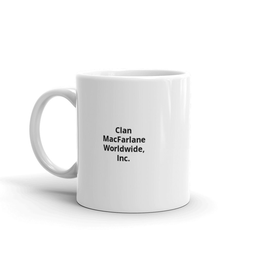 MACFARLANE WARRIOR - White Glossy Mug